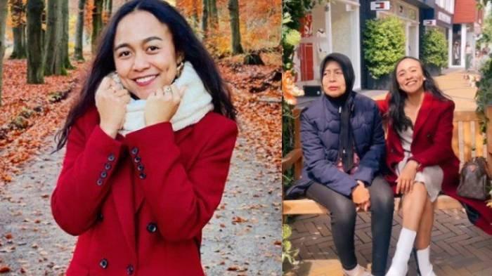 Kolase foto Yesi anak penjual jamu yang sukses merantau.