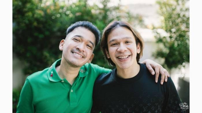 Kolase foto duo Onsu, Ruben Onsu dan Jordi Onsu.