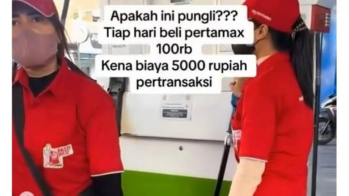 Konsumen syok soal aturan biaya admin Rp 5 ribu saat mengisi BBM di SPBU Denpasar.