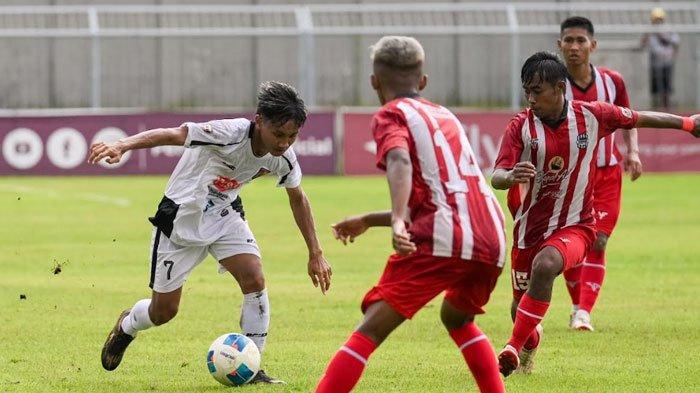 Laga Persebo 1964 Bondowoso vs Persid Jember di Stadion Diponegoro, Senin (20/1/2025).
