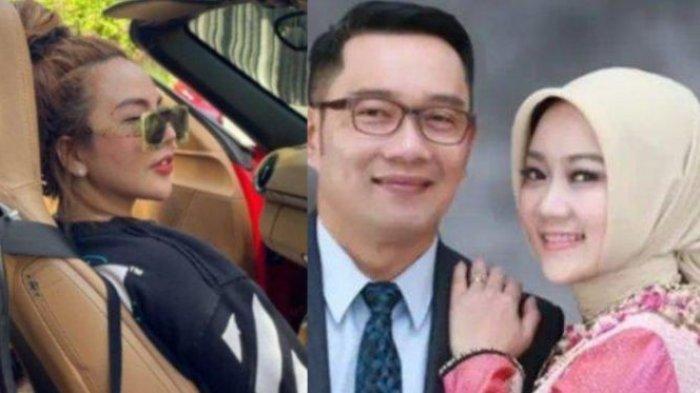 PENGAKUAN REKAN ARTIS - Lisa Mariana saat mengendarai sebuah mobil mewah beberapa waktu lalu. Ridwan Kamil dan Atalia Praratya dalam potret mesra di Instagram. Sosok rekan artis mengungkapkan bagaimana hubungan sebenarnya Lisa dan Ridwan Kamil.