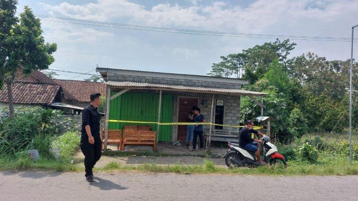 Lokasi keracunan yang menimpa satu keluarga petani di Dusun Sumberejo, Desa Manggis, Kecamatan Ngancar, Kabupaten Kediri, pada Jumat (13/12/2024).
