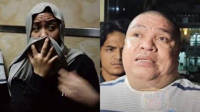LOLLY TANPA HIJAB -  Razman Nasution komentari foto Lolly lepas hijab. Di belakangnya ada sosok pria bule jadi sorotan.