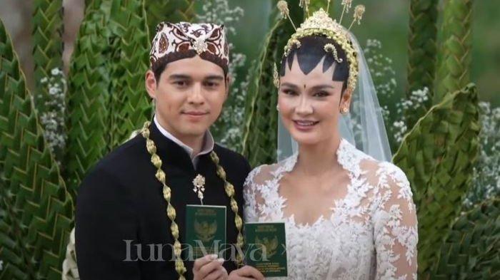 SAH MENIKAH - Pasangan selebriti Luna Maya dan Maxime Bouttier resmi menikah di Bali, Rabu (7/5/2025). Rupanya yang jadi mak comblang dari keduanya adalah Nagita Slavina.