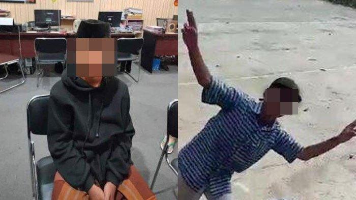 MK penganiaya siswa SMPN 2 Cimanggu Cilacap hampir diamuk massa saat ditangkap polisi