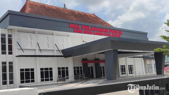Kondisi Mal Pelayanan Publik Kota Blitar yang sudah selesai dibangun, Rabu (30/10/2024).