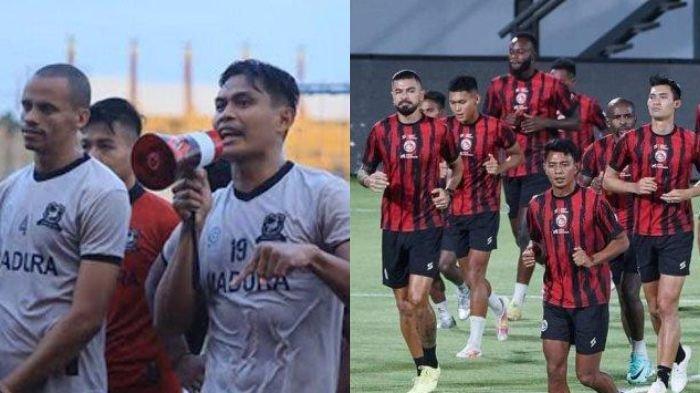 Arema FC vs Madura United pertandingan sepak bola Indonesia
