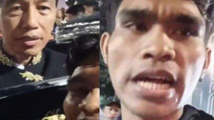 Mahasiswa di Samarinda, Kalimantan Timur ditinju Paspampres setelah foto dengan Presiden Jokowi