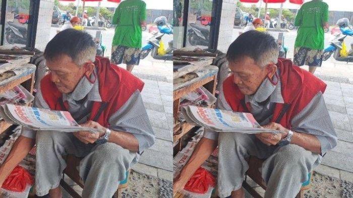 Mbah Djajam berjualan koran, akui punya kenangan manis selama menjadi loper koran