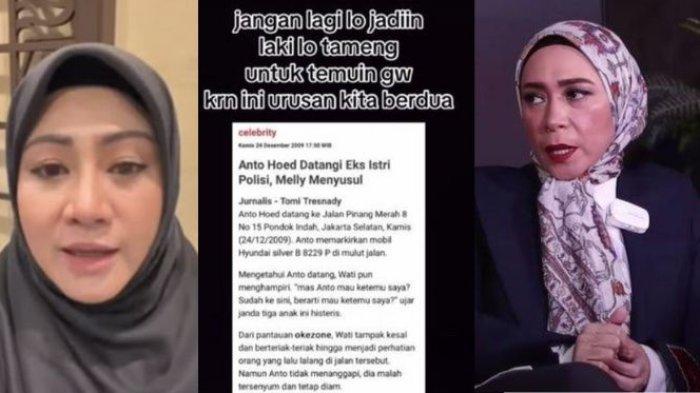 Melly Goeslaw jawab dituding main api dengan seorang perwira polisi.