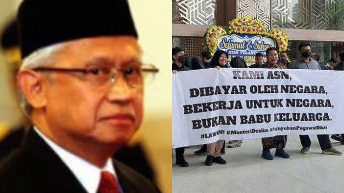 Mendiktisaintek Satryo Soemantri Brodjonegoro bantah tampar pegawainya.