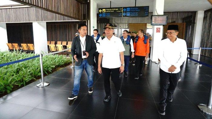 Menko PMK Tinjau Bandara Banyuwangi saat Puncak Arus Mudik Lebaran 2024 : Sangat Layak