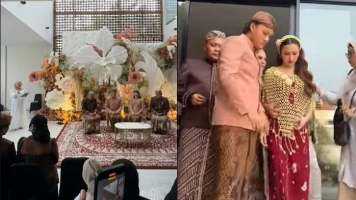 Momen 7 bulanan kehamilan Mahalini istri Rizky Febian.