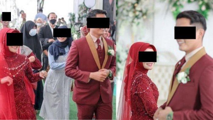 Momen kebahagiaan pernikahan Briptu RDW dan Briptu FN sebelum peristiwa pembakaran dipicu main judi online.