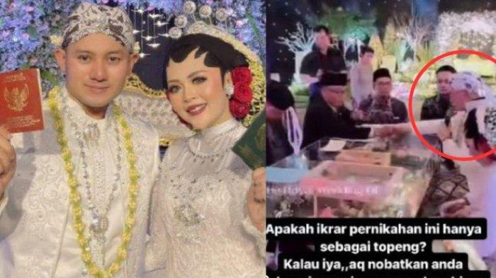 Momen pernikahan Selebgram Tulungagung Meylisa Zaara yang ternyata diselingkuhi dengan seorang pria.