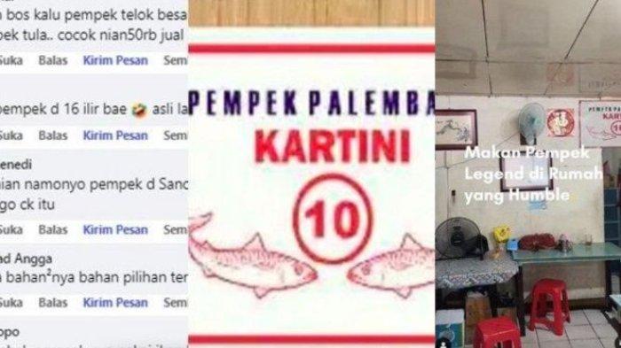 Nasib kedai Pempek Kartini 10 yang viral di media sosial setelah direview oleh food vlogger.