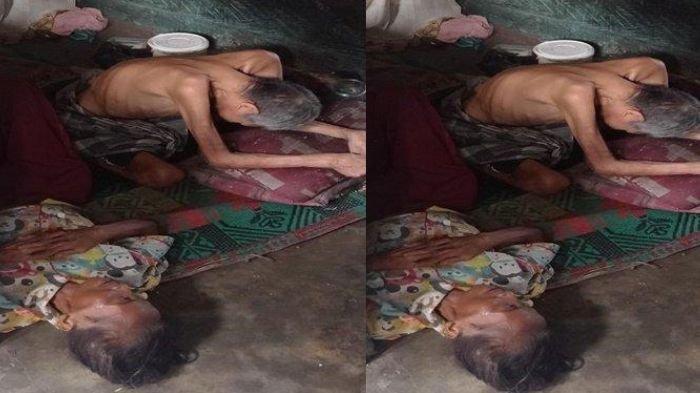 Nasib pasutri lansia yang ditelantarkan oleh lima anaknya di kontrakan kumuh, kondisi lemas