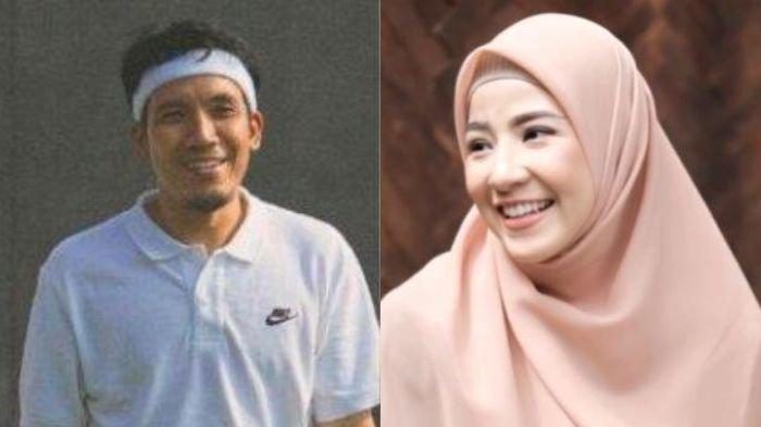 Natasha Rizky semangati mantan suaminya, Desta Mahendra bertanding tenis, viral di media sosial. Masih ada panggilan sayang.