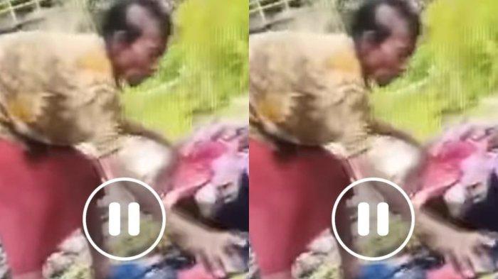 Nenek Kun Ketakutan Dibully 3 Gadis saat Kumpulkan Cucian di Sungai, Minta Ampun Malah Ditertawakan
