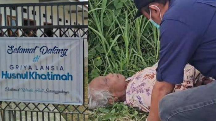 PANTI JOMPO - Viral nenek di Probolinggo bernama Mbah Nortaji ditelantarkan anaknya tidur di jalanan. Nenek dibawa ke panti jompo dan anak tak mau mendengar kabar jika meninggal.