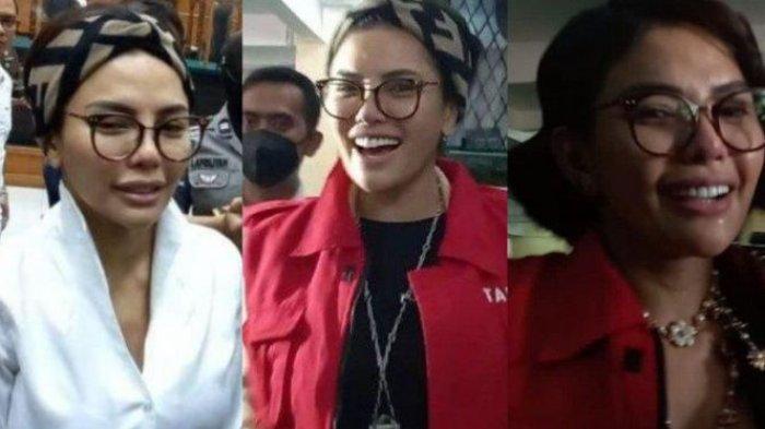 Nikita Mirzani yang selalu tampil modis saat sidang melawan Dito Mahendra yang memenjarakannya sejak beberapa minggu lalu.