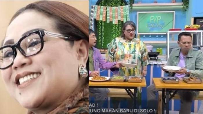 Nunung yang buka warung makan di Solo dengan bantuan Raffi.