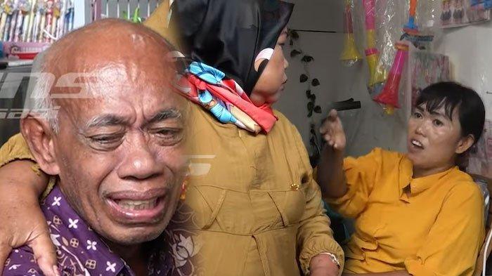 Pak Tarno nangis lihat istri tua dan mudanya cekcok