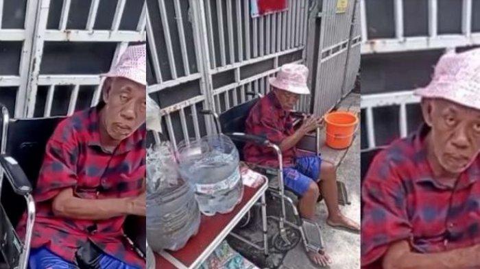 Pak Tarno yang sekarang sudah tidak lagi laku di televisi, ternyata berjualan ikan cupang.