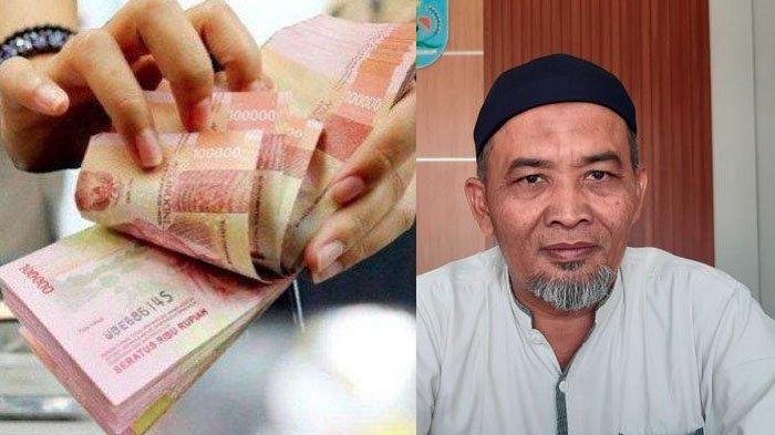 Kades Wunut beri THR Rp 400 ribu ke warga miskin dan kaya.