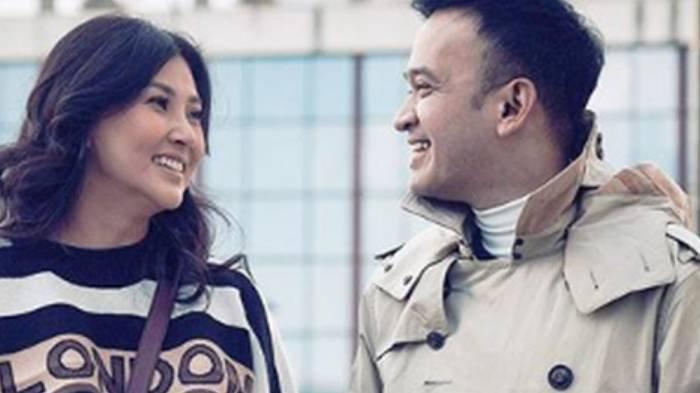 Pasangan artis Ruben Onsu dan Sarwendah sebelum adanya gugatan perceraian.