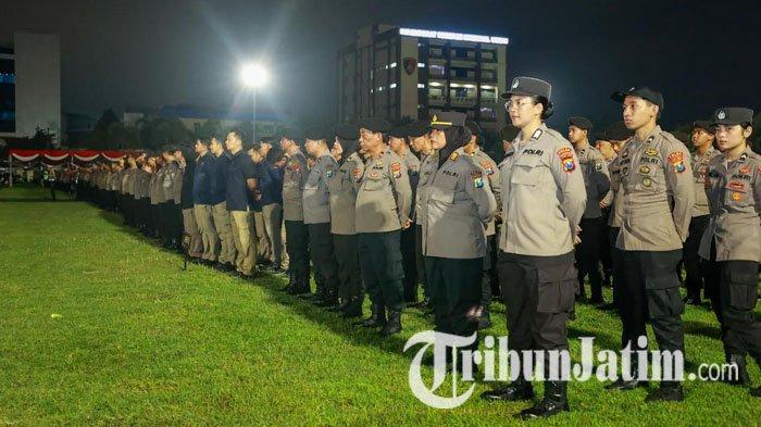 2218 Personel Polda Jatim Disebar di Wilayah Surabaya Raya, Amankan ...
