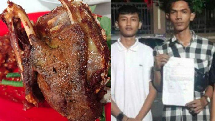 Pelayan dihajar bos karena makan sisa bebek goreng pelanggan, diminta ganti Rp 1,1 juta.