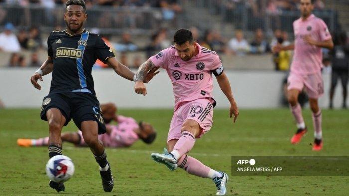 Pemain utama Inter Miami, Lionel Messi - Tanpa Lionel Messi, Inter Miami terpaksa alami kekalahan pahit 4-0 saat lawan New York Red Bulls