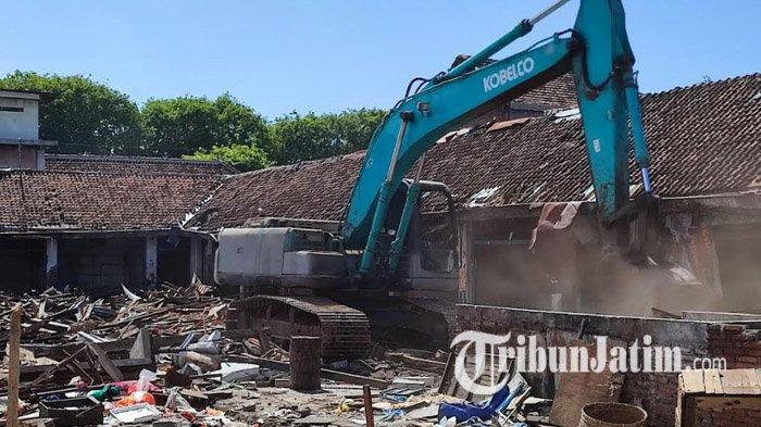Proses Revitalisasi Pasar Banyuwangi Dimulai, Bangunan Dibongkar dan Diratakan