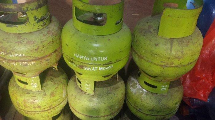 SUB PANGKALAN - Ilustrasi tabung gas LPG 3 Kg. Kini Pemerintah memperbolehkan pengecer menjual lagi elpiji 3 kilogram dengan skema sub-pangkalan resmi, Selasa (4/2/2025).