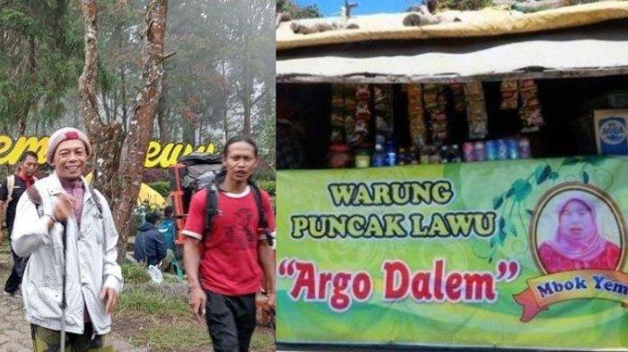 Pendaki asal Sidoarjo naik Gunung Lawu demi kuliner Mbok Yem yang viral di media sosial.
