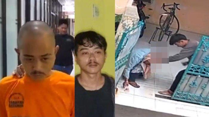 ANIAYA - Pelaku penganiayaan ibu kandung (kiri) di Bekasi diringkus Polres Metro Bekasi Kota, Minggu (22/6/2025). Inilah pengakuan Meilanie, ibu yang dianiaya anaknya sendiri di Kota Bekasi, Jawa Barat, merasa terancam saat anak di rumah.