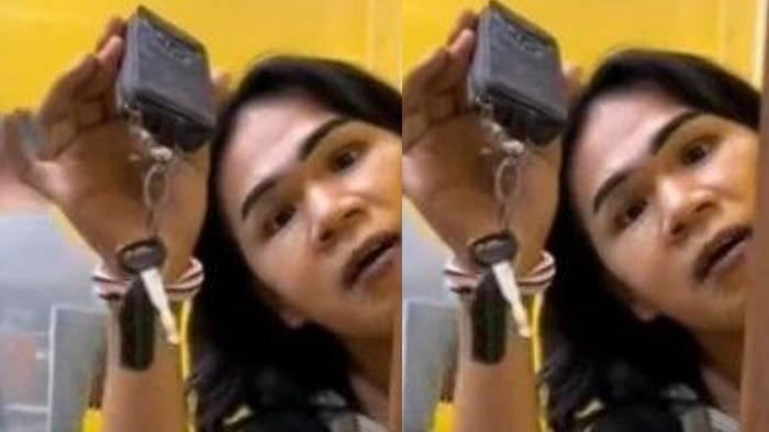 PENGAMEN WARIA VIRAL - T (35) pengamen waria yang viral akibat aksinya saat melabrak pegawai apotek di Jakbar, Kamis (23/1/2025). Kini T akhirnya ditangkap pihak berwajib di Jakut pada Senin (3/2/2025).