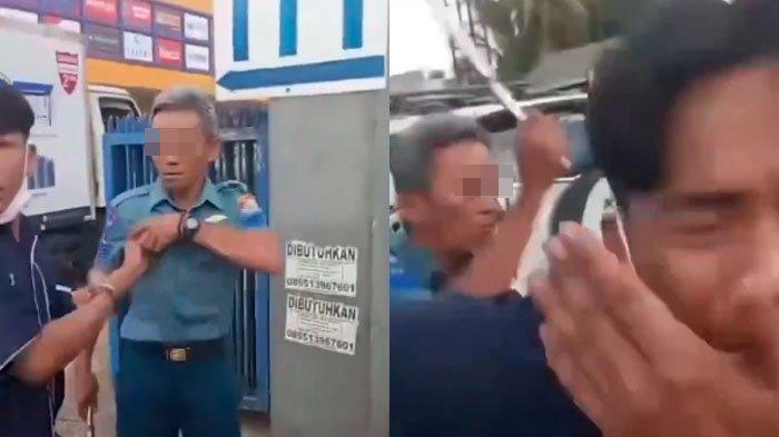 Pengemudi Toyota Rush Hajar Sopir Catering karena Ngamuk Disalip, Sang Anggota TNI Pergi usai Direkam
