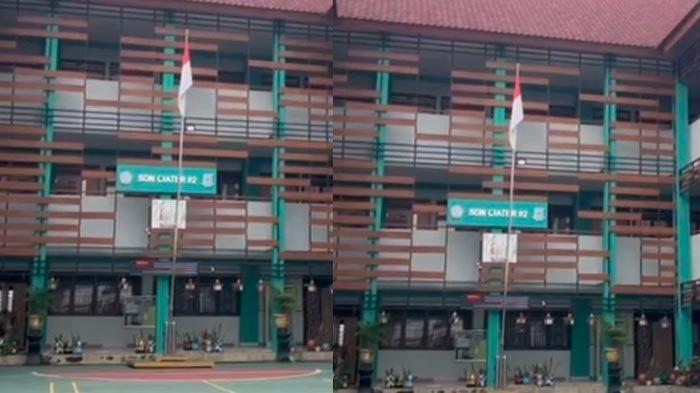 PUNGLI DI SEKOLAH - Kondisi SDN Ciater 2, Serpong, Tangerang Selatan (Tangsel) pada Selasa (11/3/2025), usai viral karena disebut mendapatkan arahan dari Dinas Pendidikan Kota Tangsel untuk mengeluarkan siswa dari sekolah jika orangtuanya kedapatan protes soal pungutan liar (pungli).