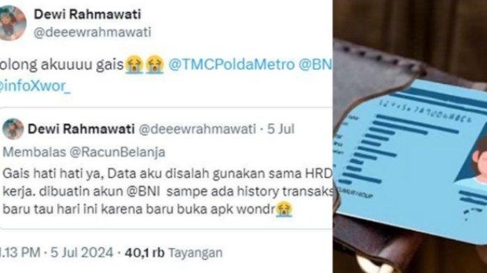 Penjelasan pihak HRD diduga salahgunakan data pribadi pelamar untuk dipakai pinjol.