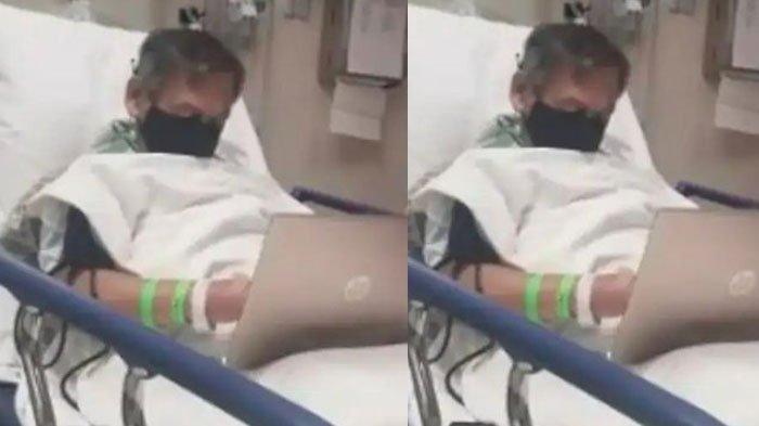 Periksa Tugas Siswa saat Opname di RS, Guru Meninggal setelah Beri Nilai, Anak Rekam Momen Terakhir