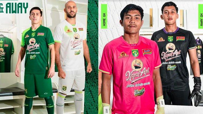 Persebaya Surabaya merilis jersey home dan away musim 2024/2025, Rabu (14/8/2024).