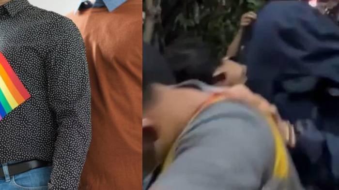 PESTA GAY - Ilustrasi foto pasangan gay. Subdit Renakta Ditreskrimum Polda Metro Jaya menggerebek kamar 2617 di Habitare Apart Hotel Rasuna, Karet Kuningan, Setiabudi, Jakarta Selatan, Sabtu (1/2/2025) pukul 21.00 WIB.