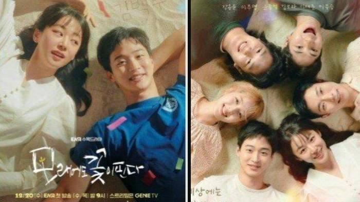 Poster drama Korea terbaru Like Flowers in Sand.