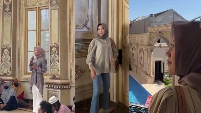 Potret Daffa Nabiilah saat di rumah megah dan mewahnya di Sidoarjo.
