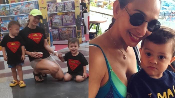 Potret Kiki Fatmala dan dua anak kembarnya kini sang artis telah tiada