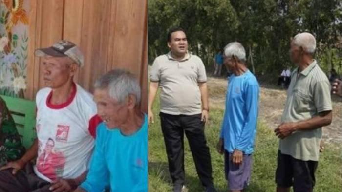 Potret Mbah Sarmo dan Mbah Jamin yang melakukan aksi heroik.