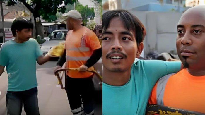 Pria Inggris nangis usai 10 hari kerja jadi tukang sampah di Jakarta. Biasa digaji tinggi di London, namun begitu kontras ketika di Indonesia.