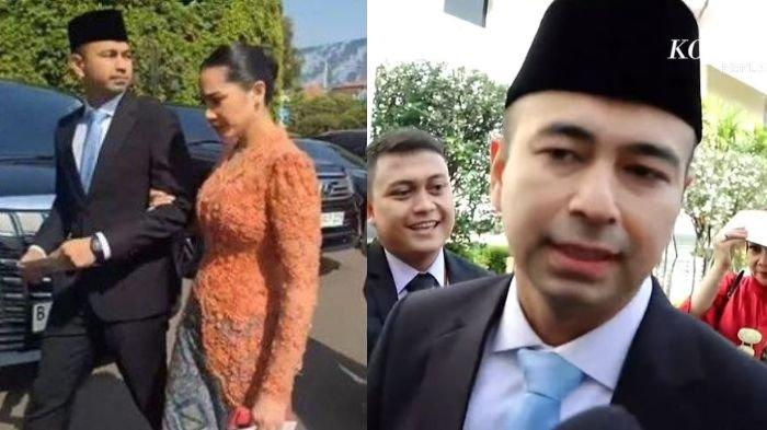 Raffi Ahmad dilantik Prabowo Subianto menjadi utusan khusus Presiden, datang ditemani istri, Nagita Slavina